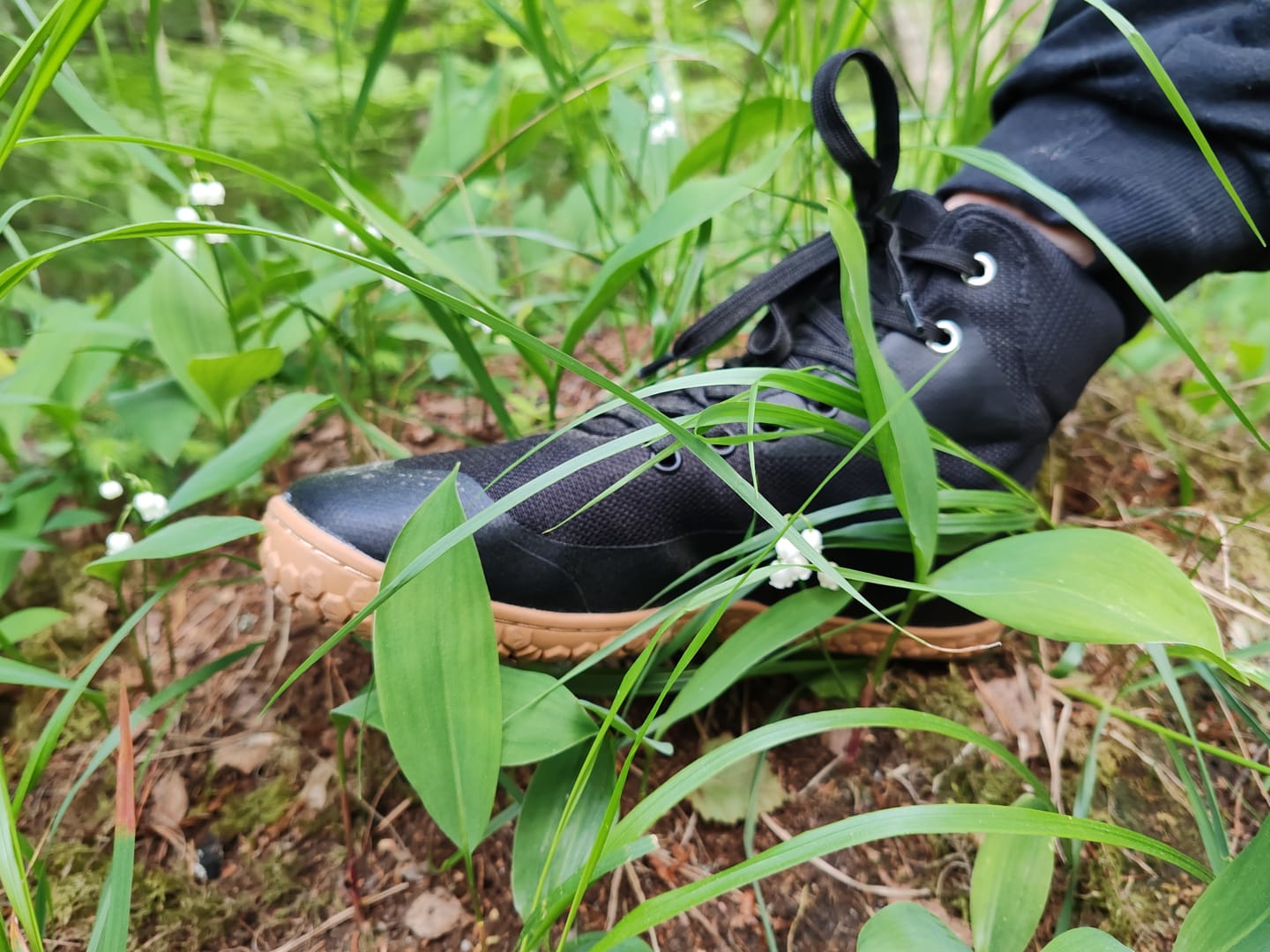 Customer photo review of Vaistoa Tuohi 2 -paljasjalkaretkeilykengät