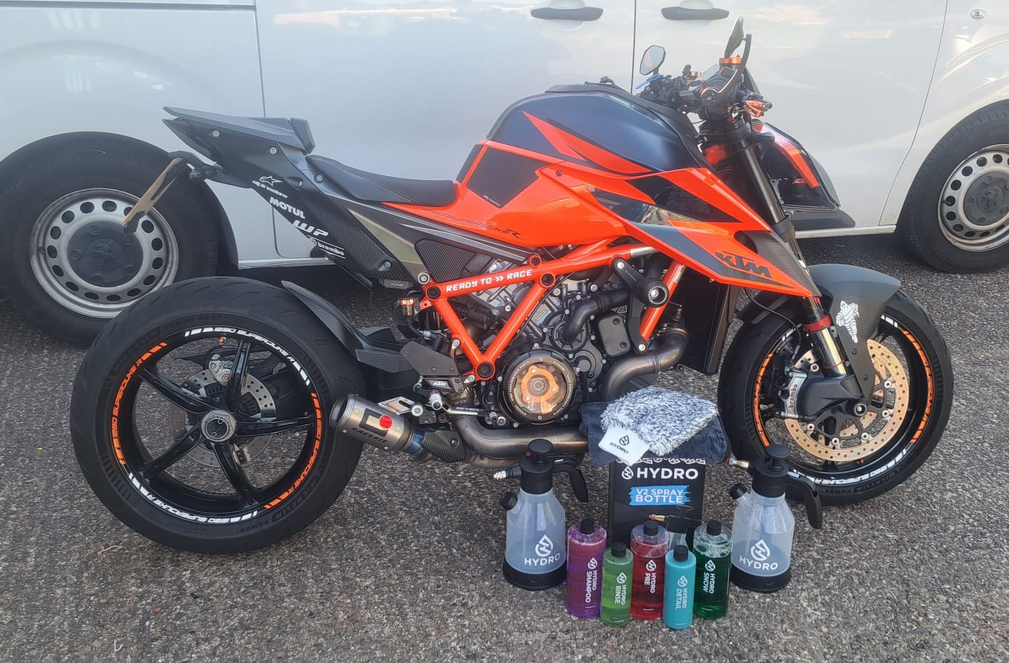 Customer photo review of V2 Free Spray Bundle
