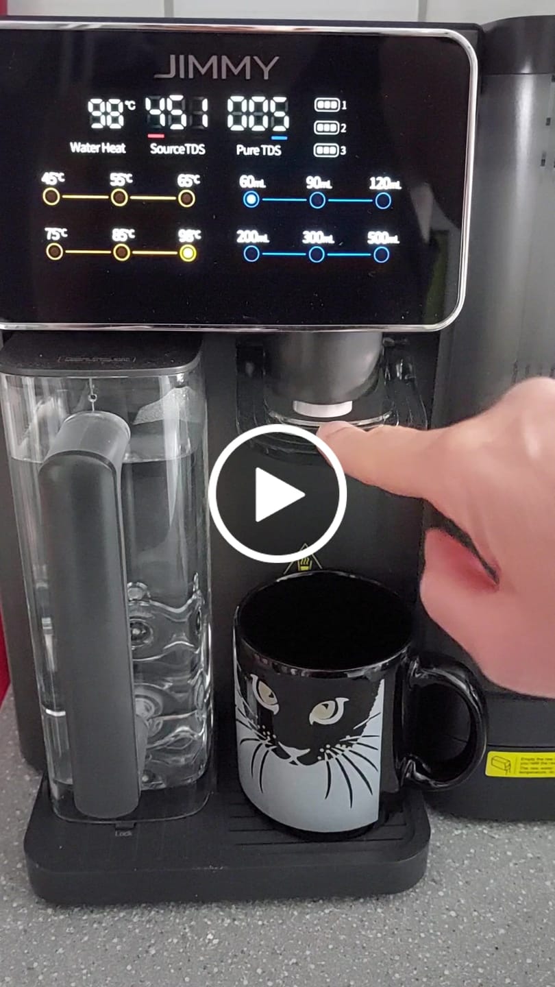 Customer video review of R9 Countertop Reverse Osmosis Water Purifier
