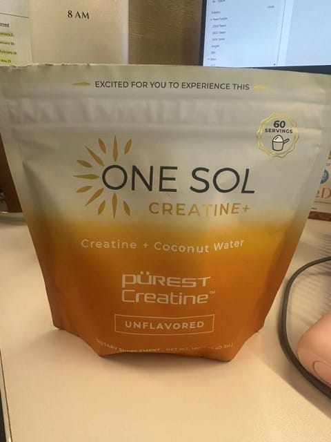 Customer photo review of One Sol Creatine+