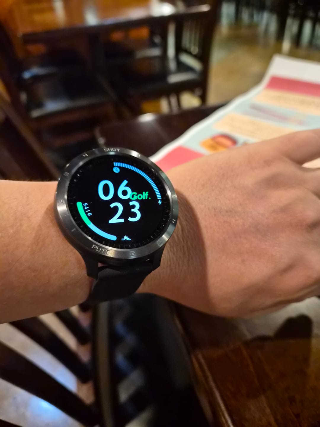 Customer photo review of T11 Pro Golf GPS Watch (Refurbished)