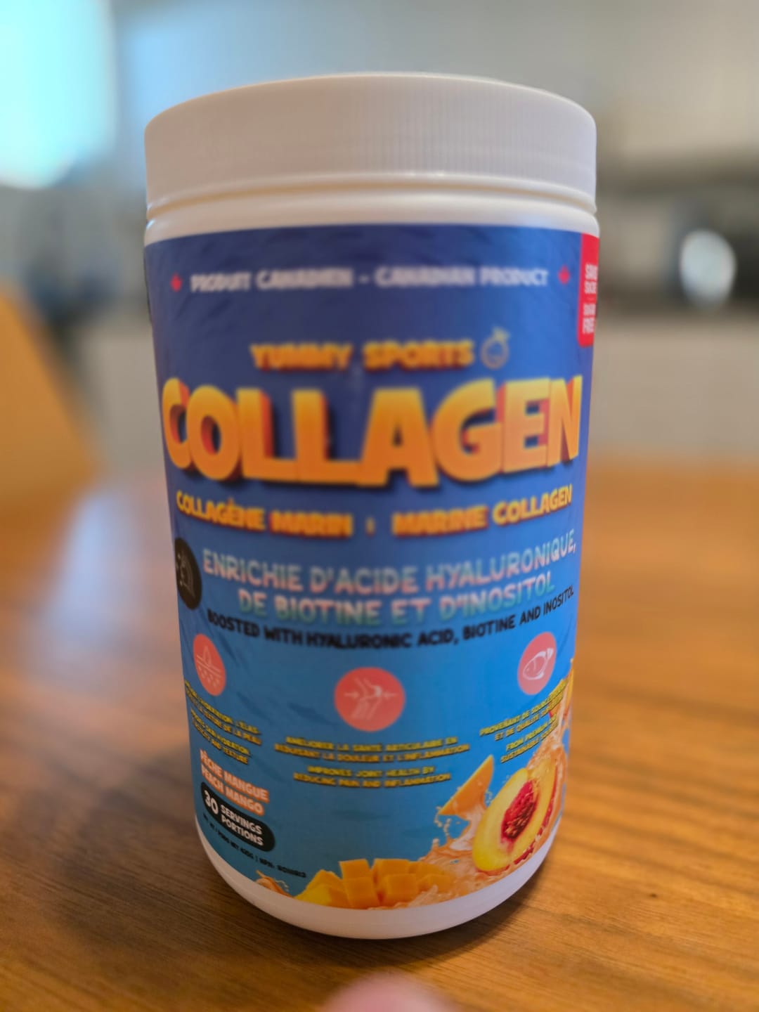 Customer photo review of Yummy Sports - Collagène marin + 435g