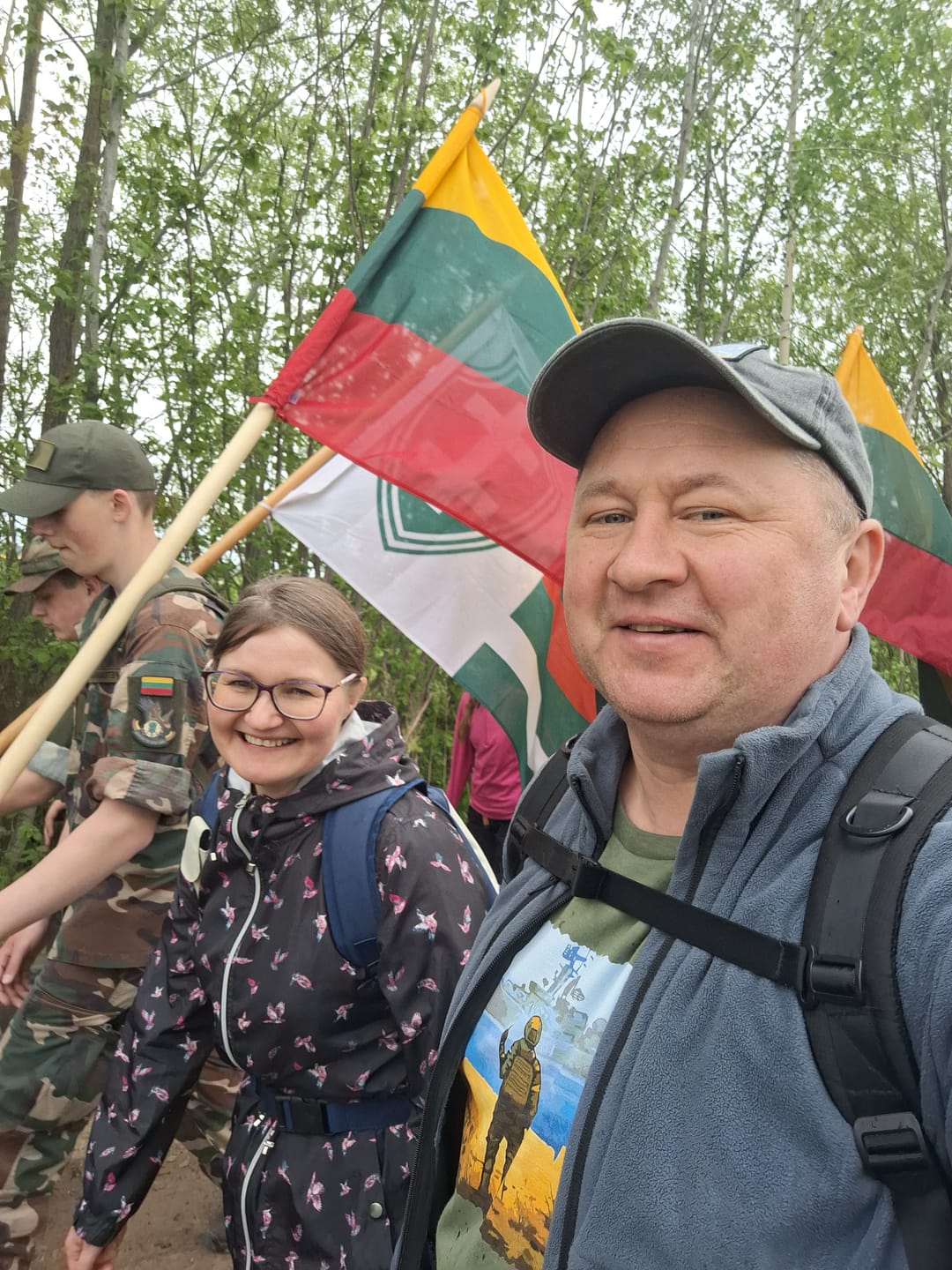 Customer photo review of Defiant Ukraine T-Shirt