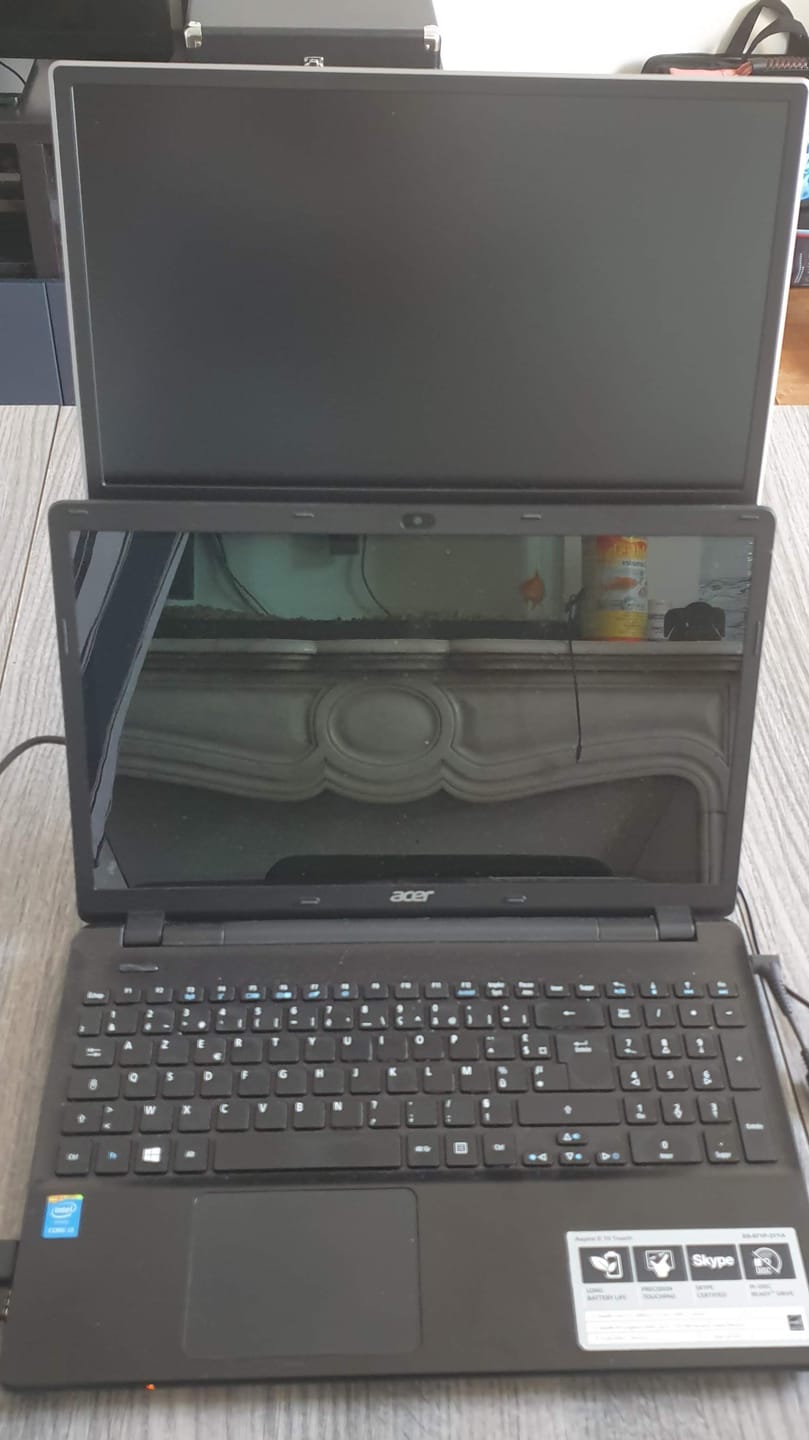 Customer photo review of X2 Plus® Écran Portable 15,6"