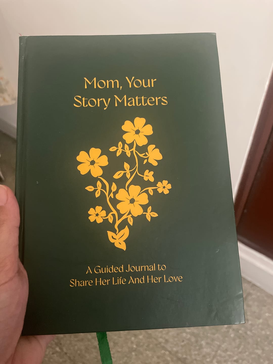 Customer photo review of Your Story Matters, Mom and Dad