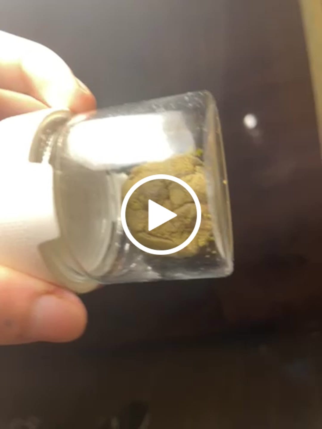Customer video review of Golden Mousse 30% THCA