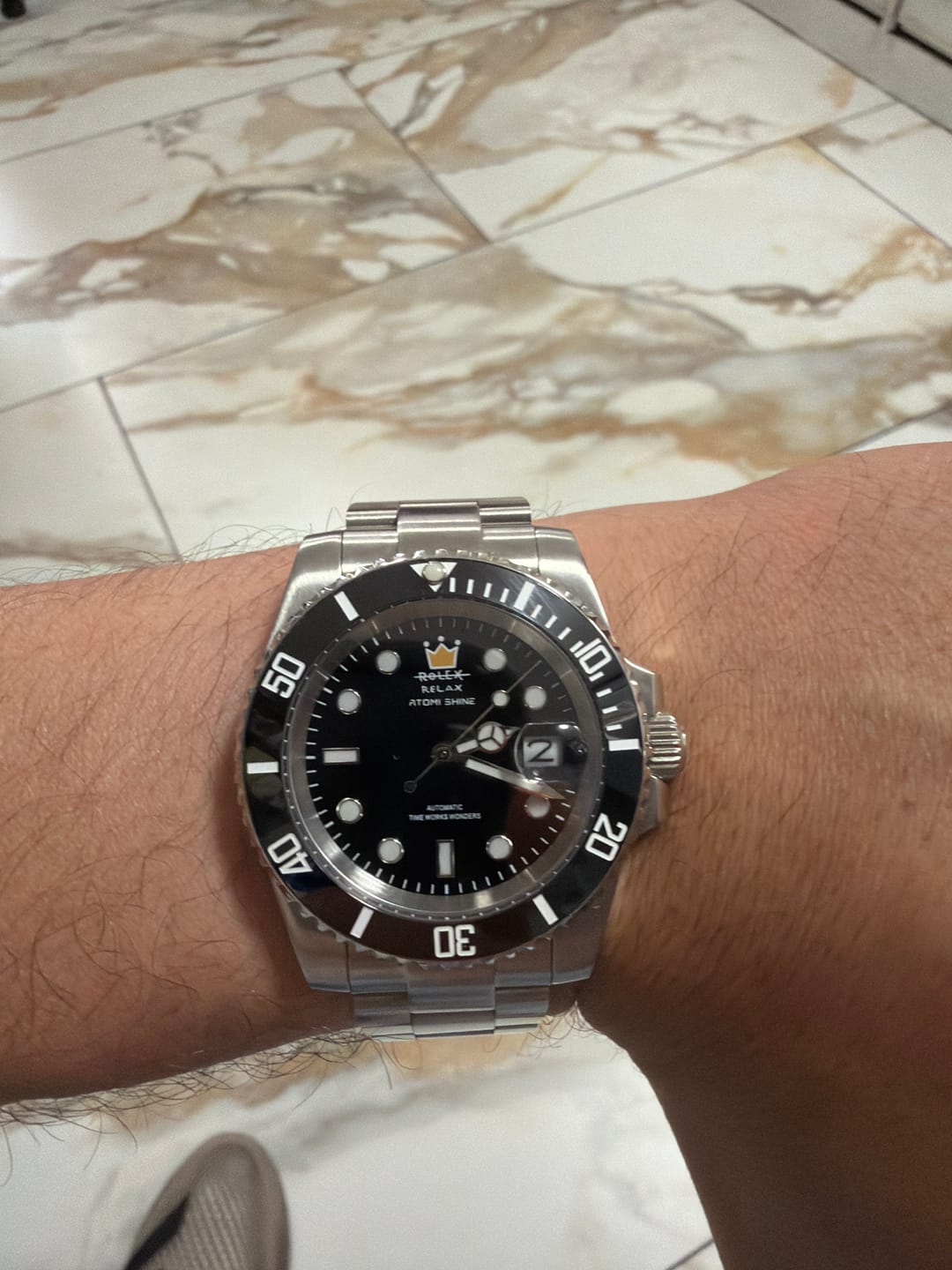 Customer photo review of HYDROCORE CLASSIC WATCH