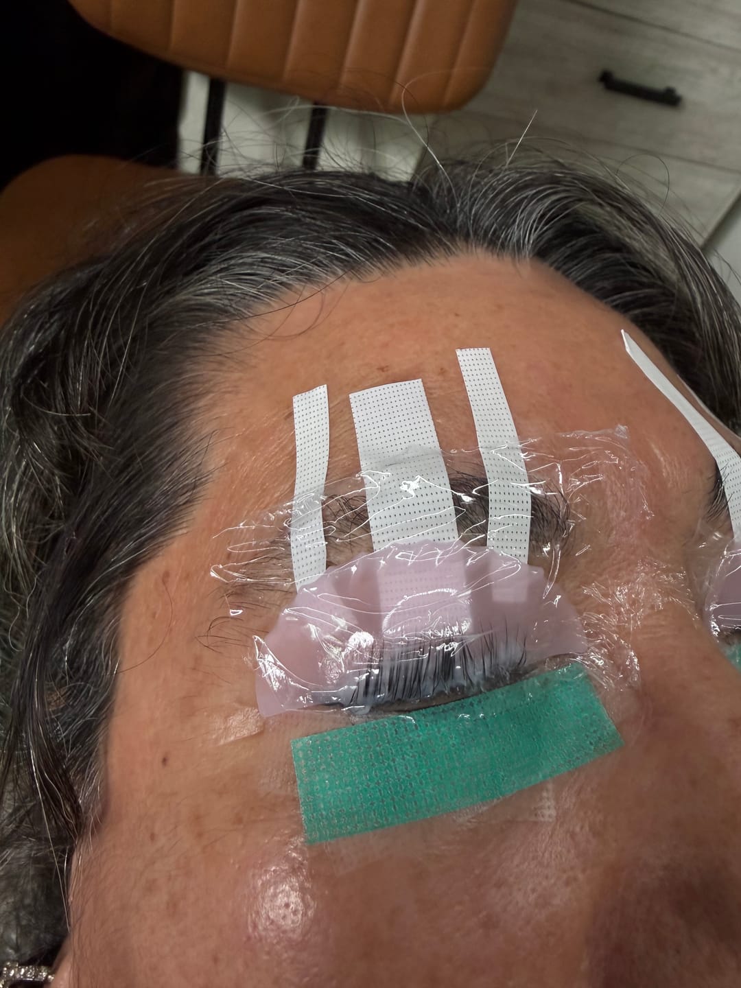 Customer photo review of Lash Lift Softening Pad