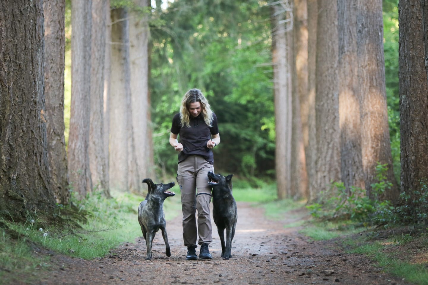 Customer photo review of Unisex 2-in-1 Zip-Off Skalbukser I Mocca I Normal længde I Trine