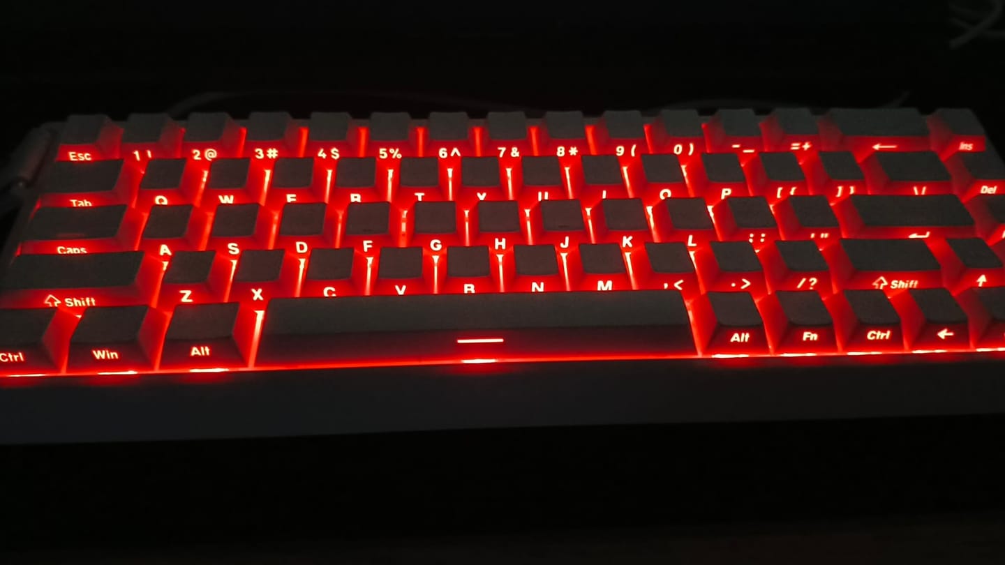 Customer photo review of FGG Madlions MAD60/68 Klavye (Manyetik Switch / HE)