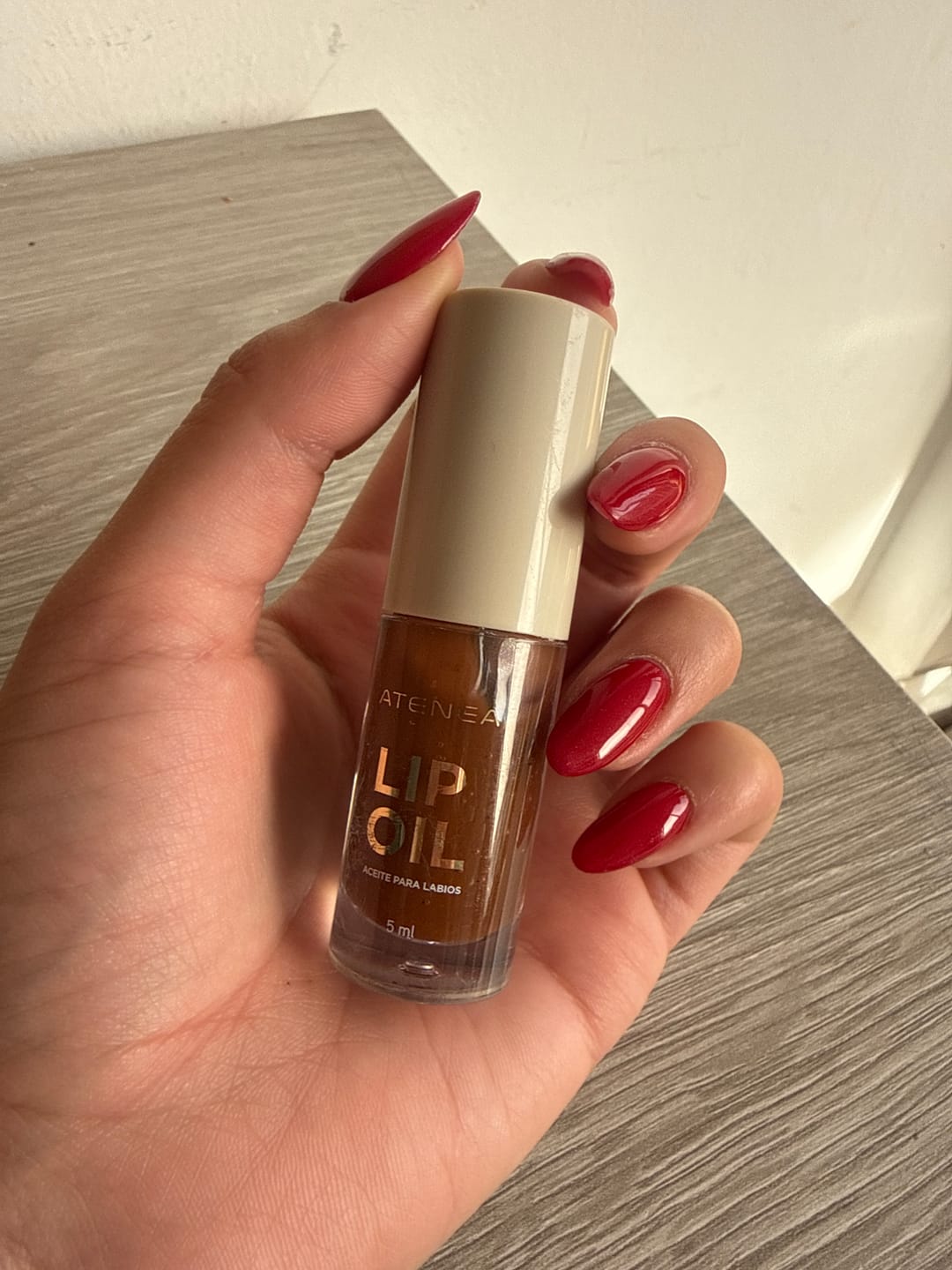 Customer photo review of LIP OIL