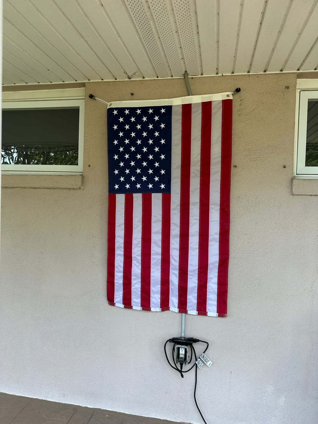 Customer photo review of 16" x 24" American Flag