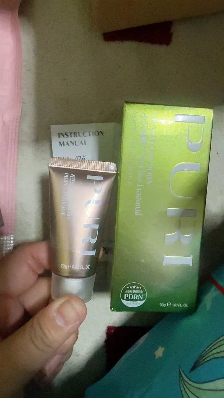 Customer photo review of [Duo Matcha PDRN] เอสเซนส์ผิวแข็งแรง และ เซรั่มผิวบาวซ์ Uji Matcha PDRN Essence + Matcha PDRN Exosome Bounce Serum