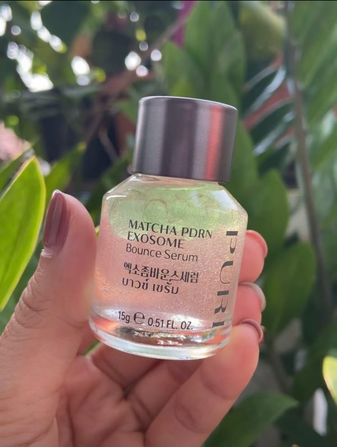Customer photo review of [Duo Matcha PDRN] เอสเซนส์ผิวแข็งแรง และ เซรั่มผิวบาวซ์ Uji Matcha PDRN Essence + Matcha PDRN Exosome Bounce Serum