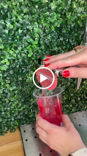 Customer video review of Strawberry Margarita Cocktail Keg 20L