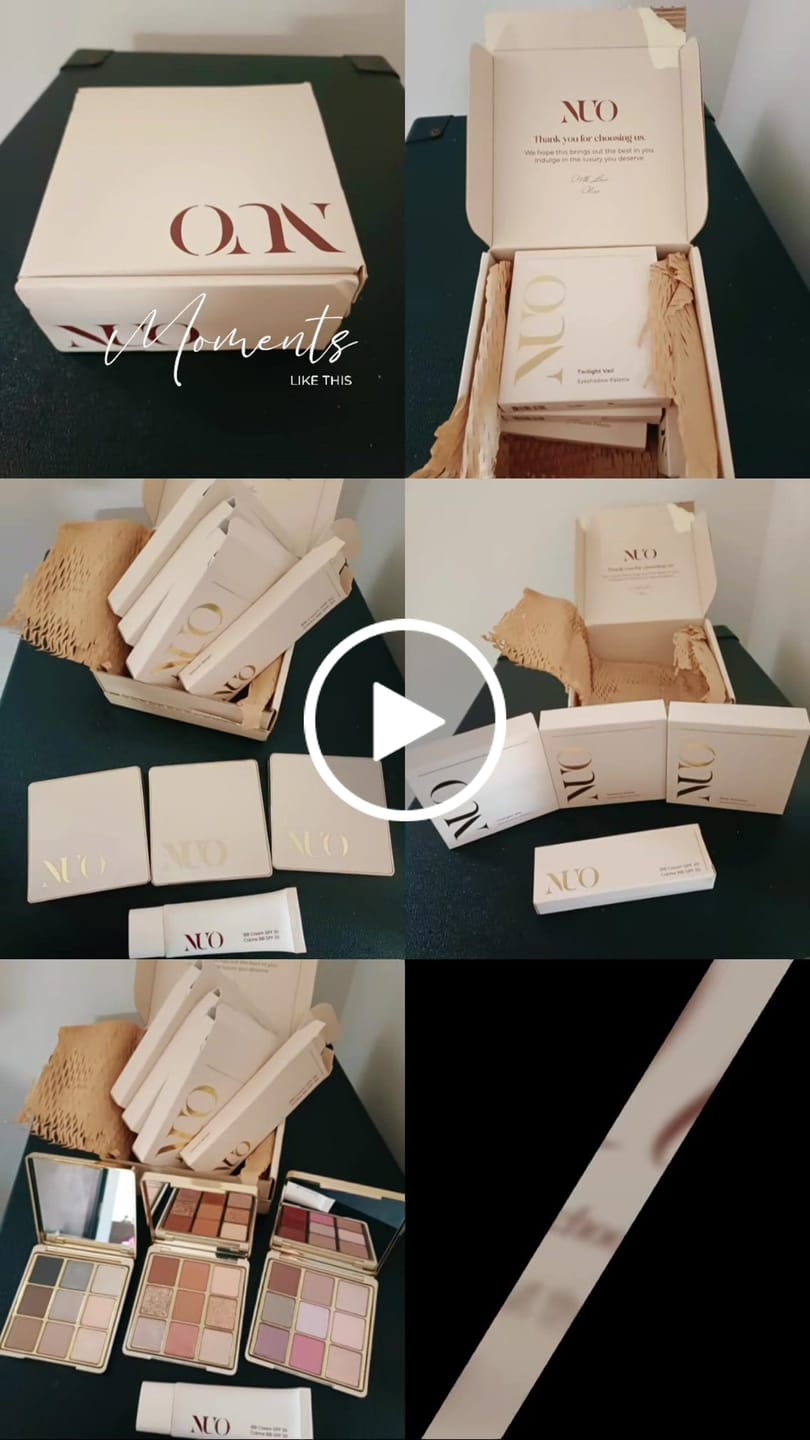 Customer video review of Paleta de machiaj