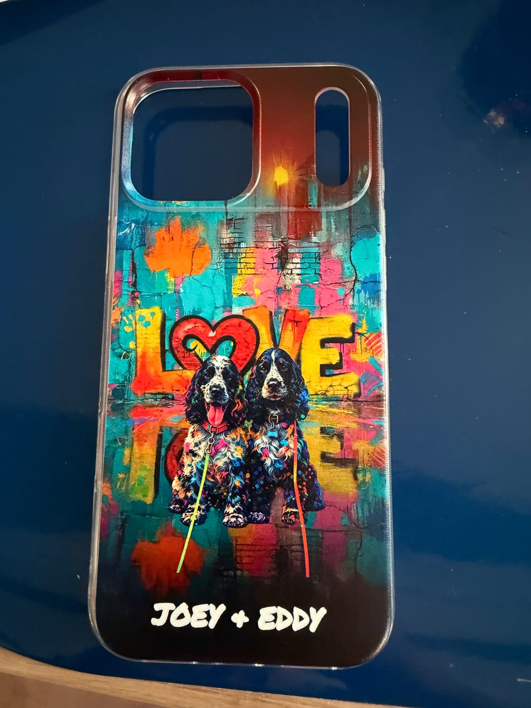 Customer photo review of Personalisierte Handyhülle - Streetart