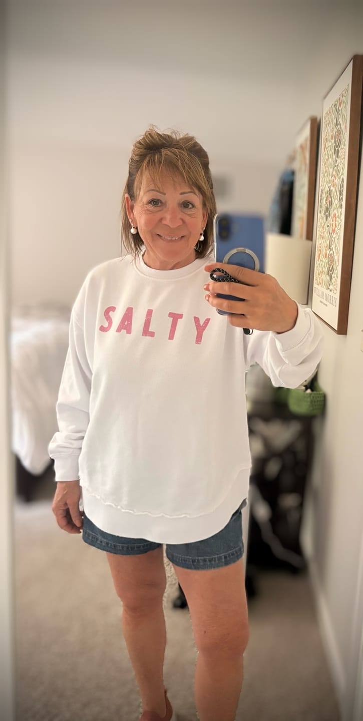 Customer photo review of Salty Distressed