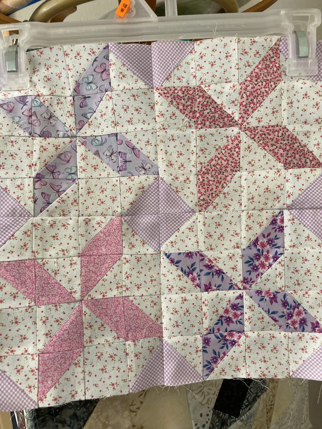 Customer photo review of Mrs Quilty Subscription Box 5