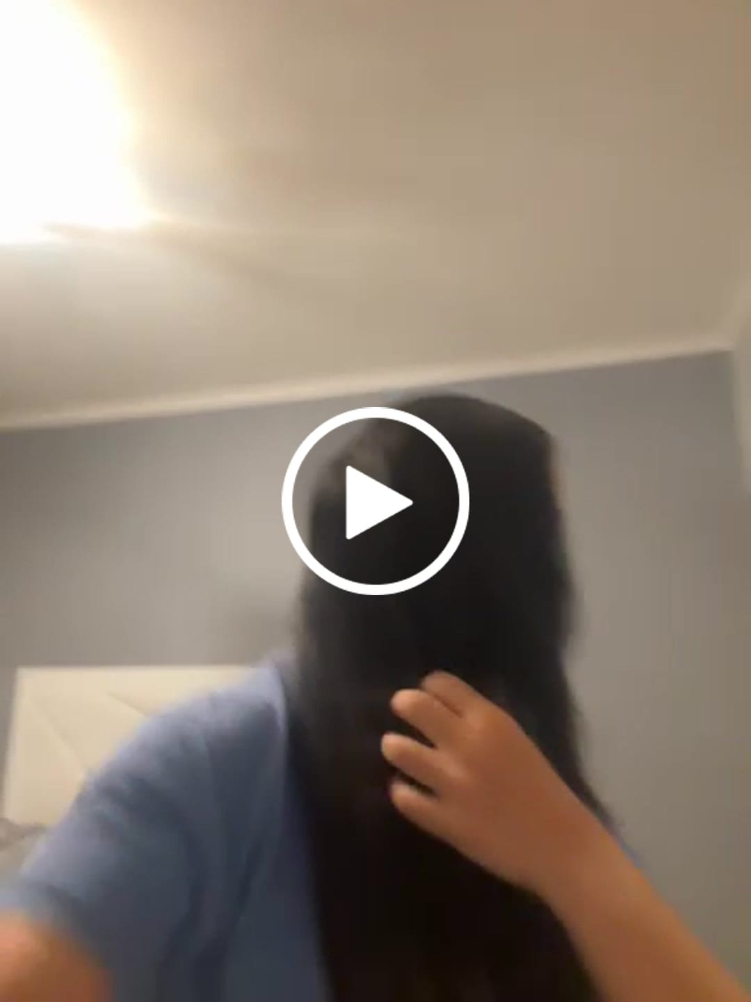 Customer video review of At-home keratin treatment kit