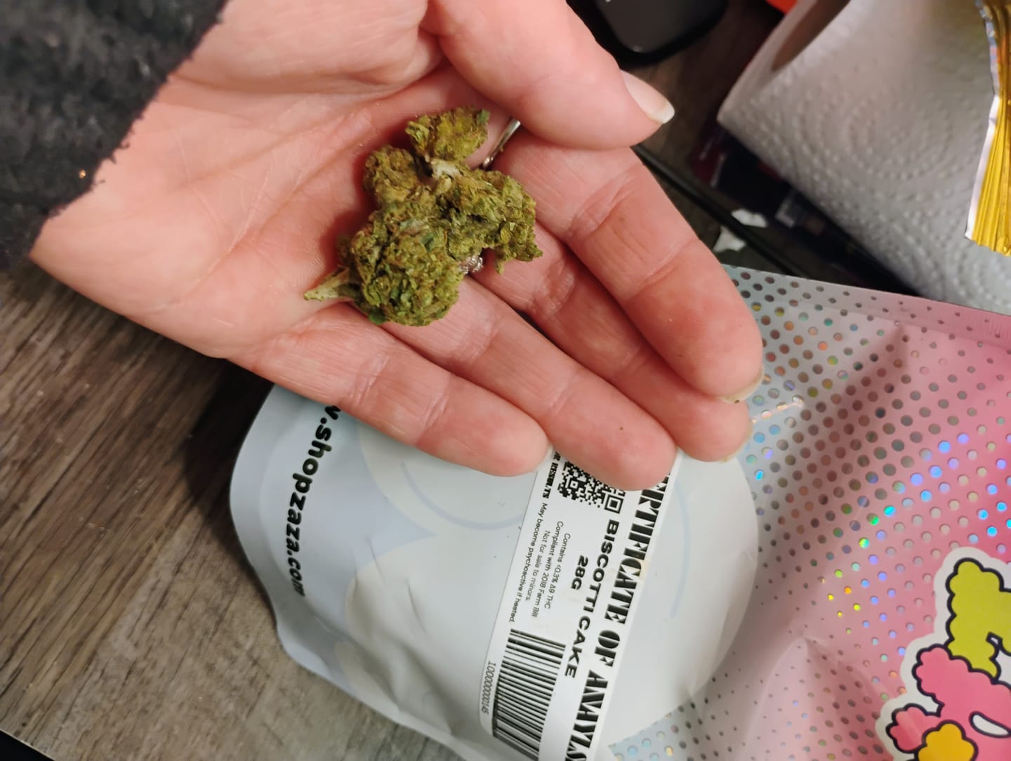 Customer photo review of Biscotti Cake - 28 Grams - Hybrid
