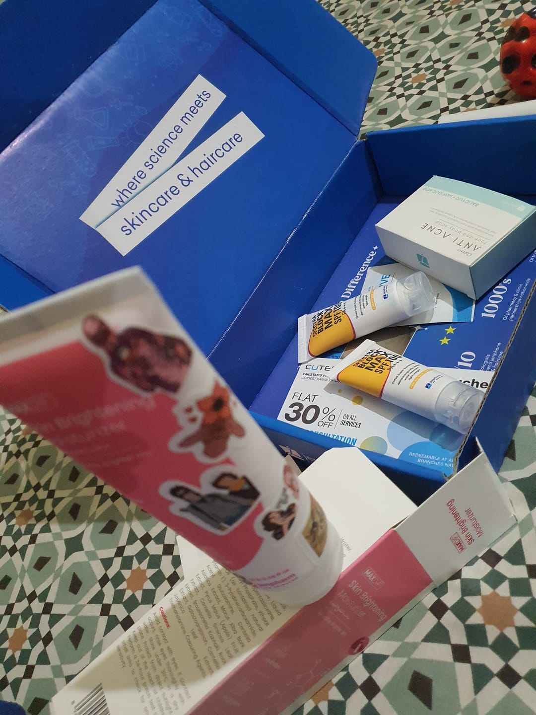 Customer photo review of Maxdif Brightening Cream