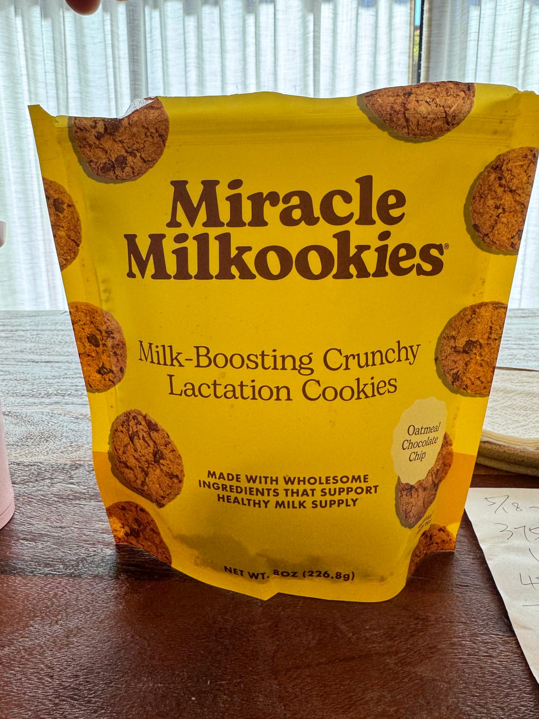Customer photo review of Miracle Mama Starter Box — Lactation Cookie Sampler