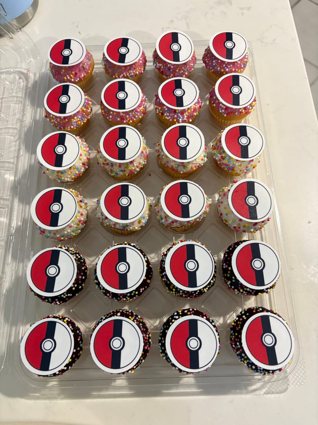 Customer photo review of Pokémon Poke Ball – Edible Icing Images