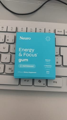 Customer photo review of Energy & Focus Gum