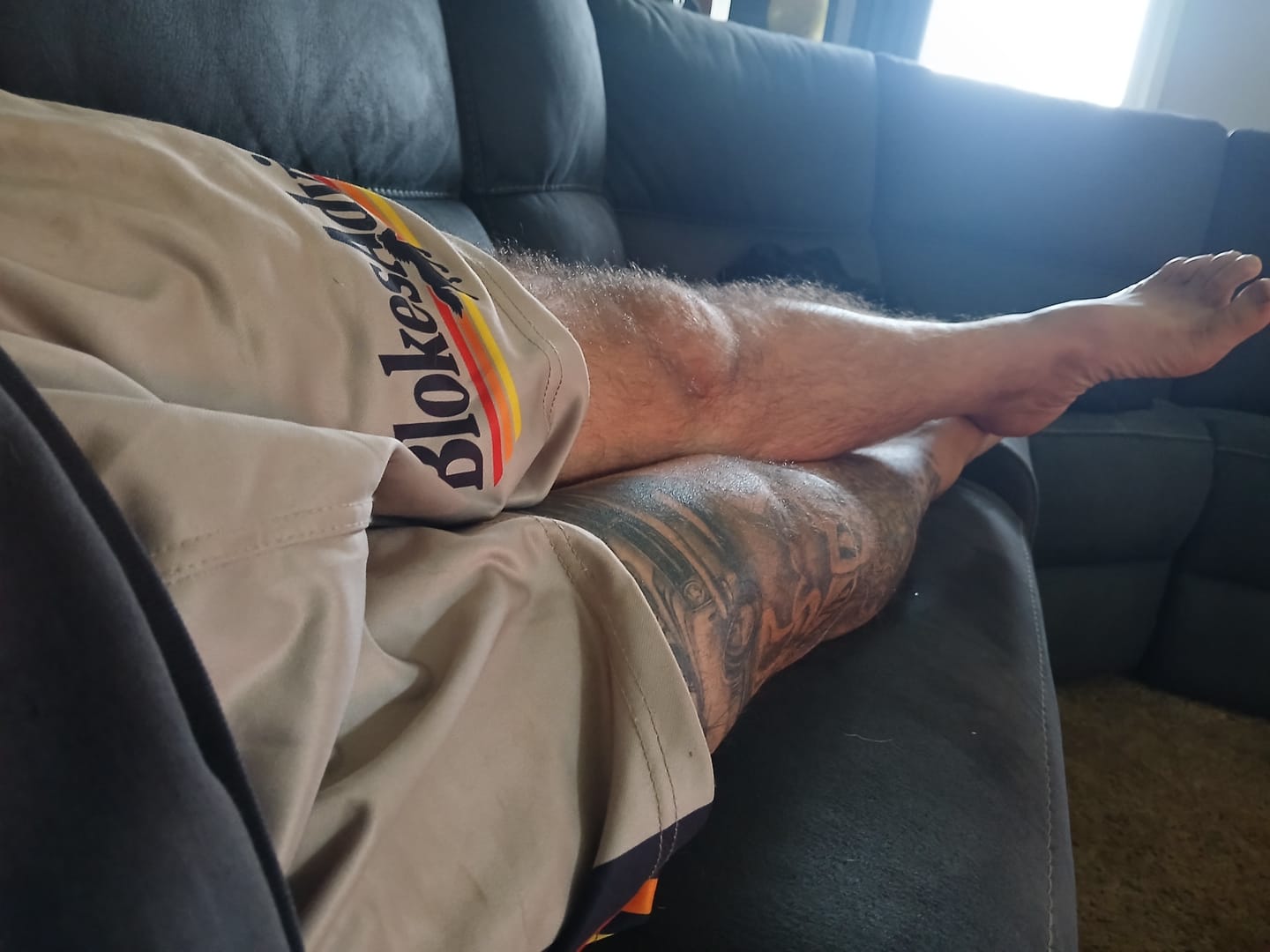 Customer photo review of Bronco Footy Shorts