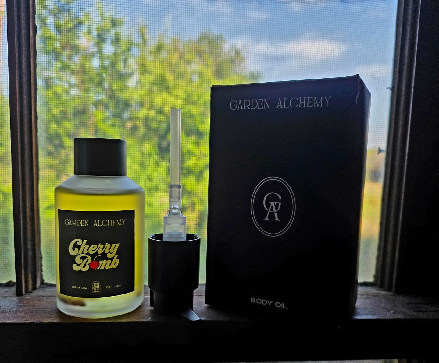 Customer photo review of CHERRY BOMB BODY OIL