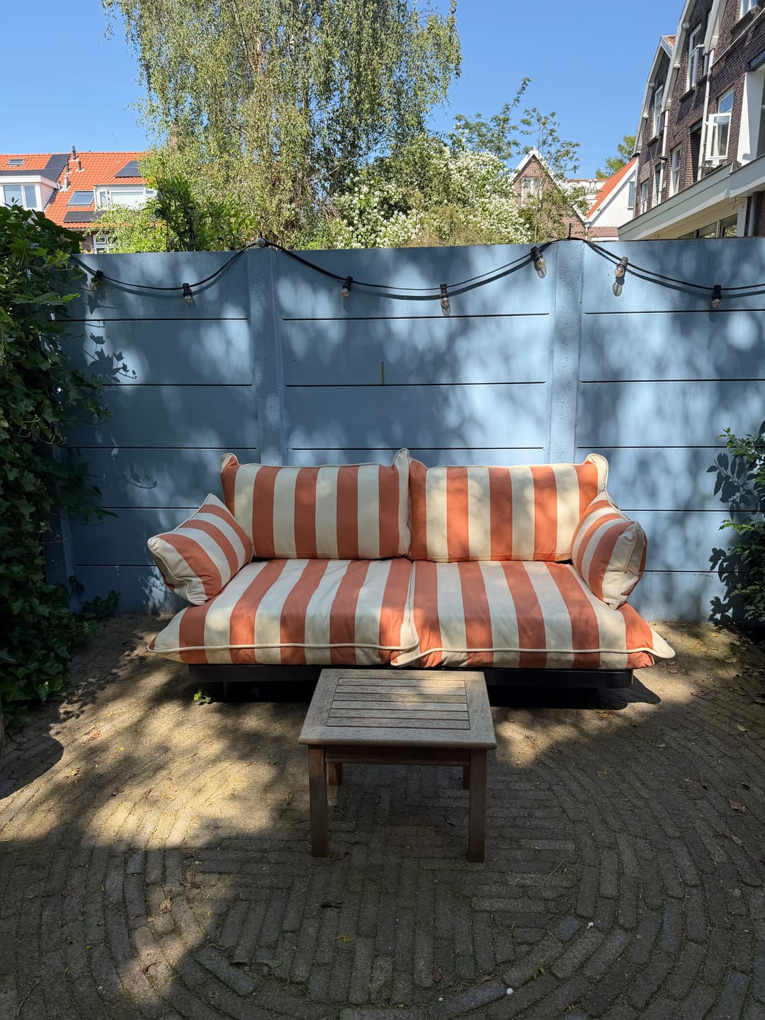 Customer photo review of Fatboy Paletti Bank met gratis afdekhoes