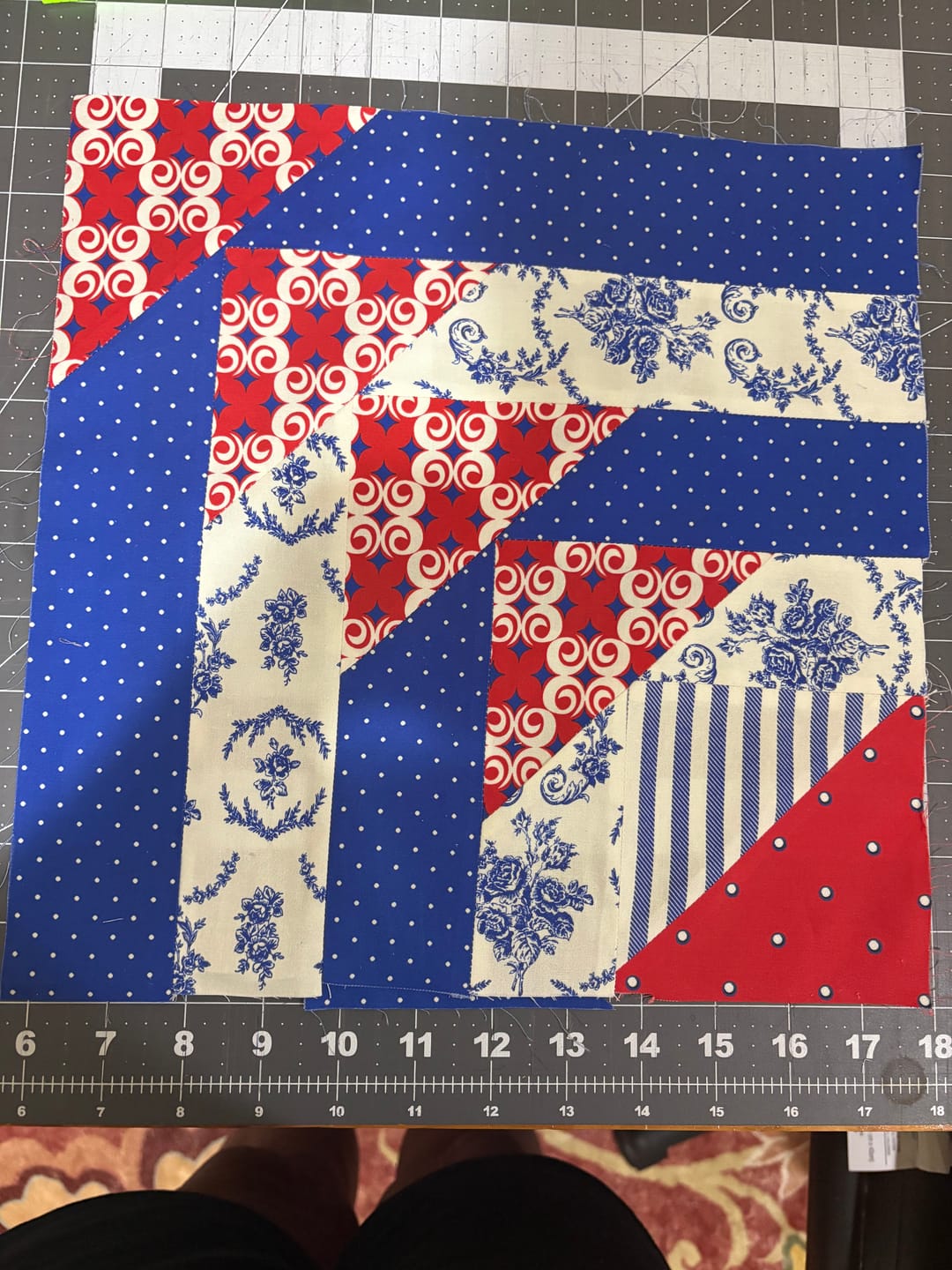 Customer photo review of Mrs Quilty Subscription Box 16