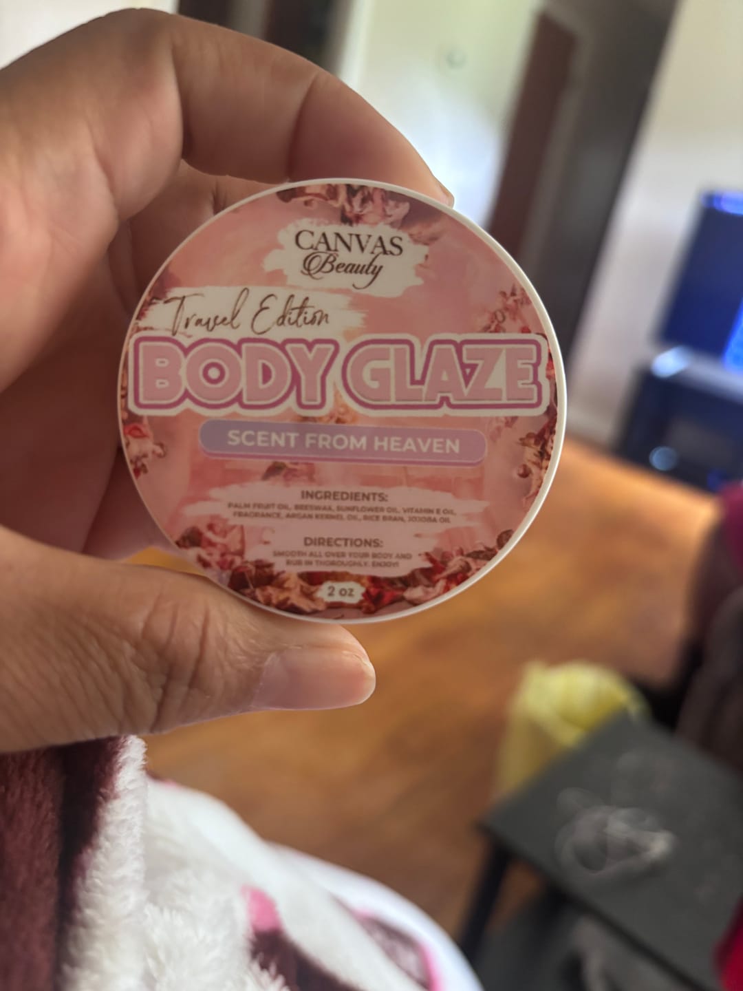 Customer photo review of (NEW) TRAVEL GLAZE: SCENT FROM HEAVEN