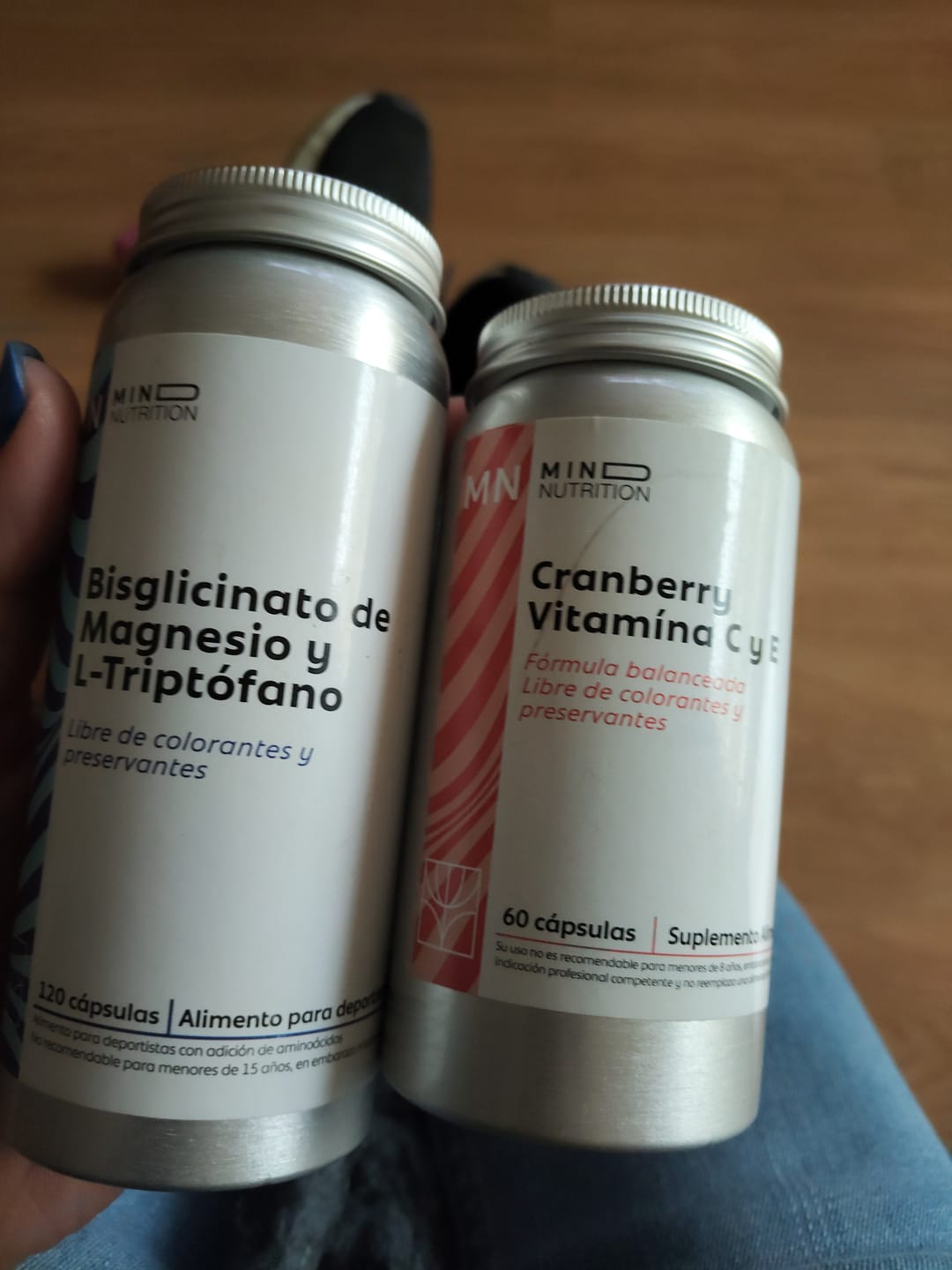 Customer photo review of Bisglicinato de Magnesio + L-Triptófano | Sueño – Estrés – Relajación