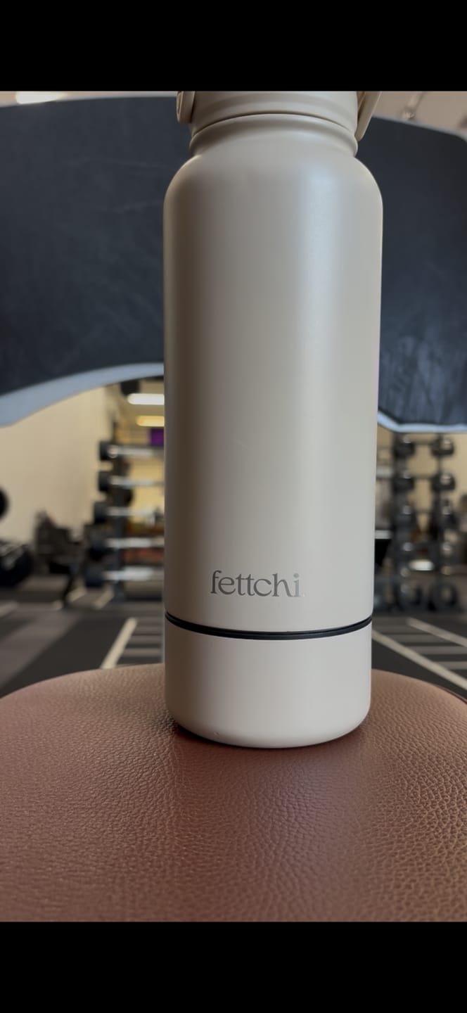 Customer photo review of The Fettchi Bottle - Beige