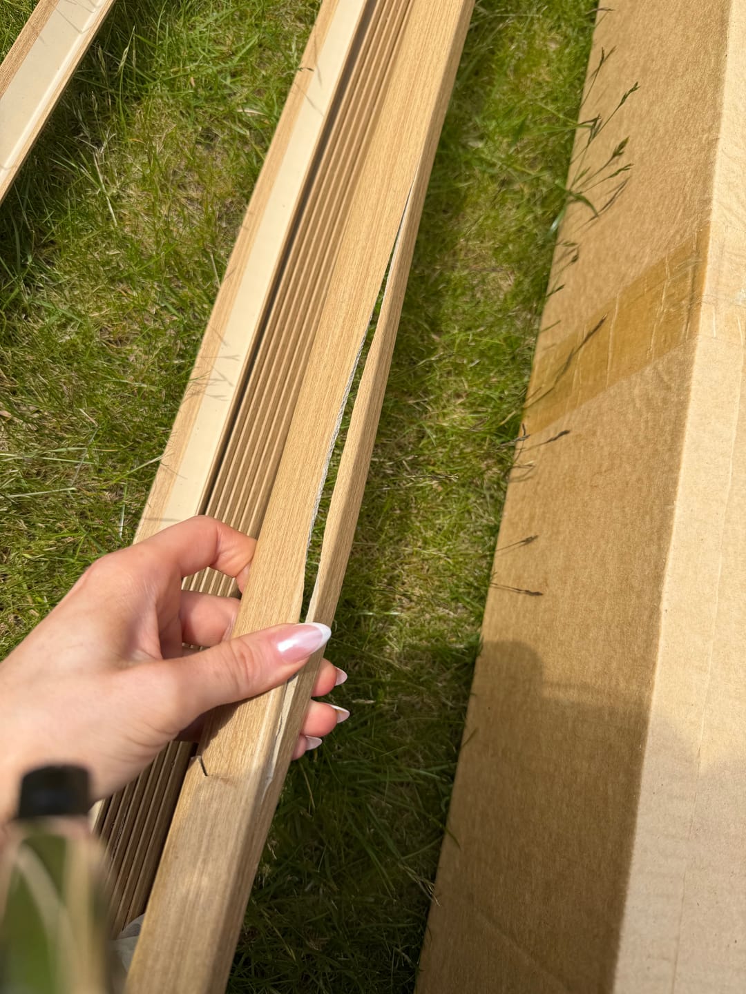 Customer photo review of Outdoor End Trim (Multiple Colours)