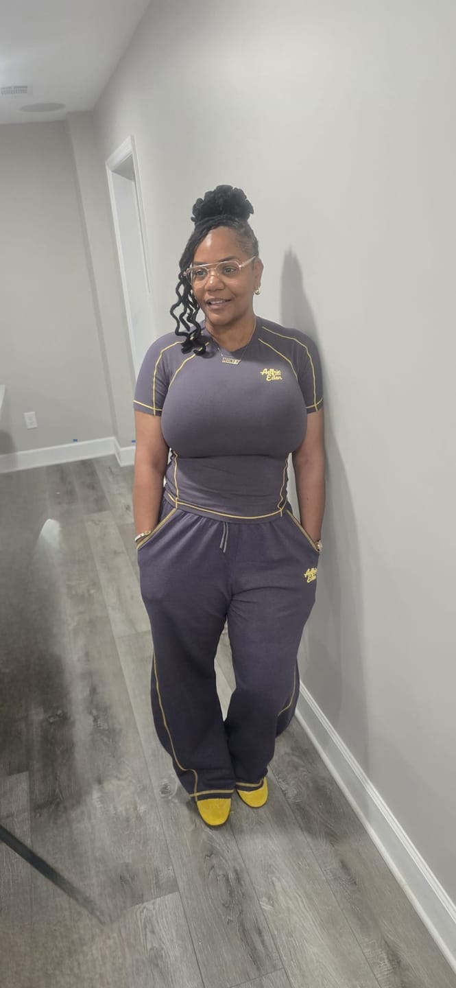 Customer photo review of Aelfric Eden Slim Sweat Sets