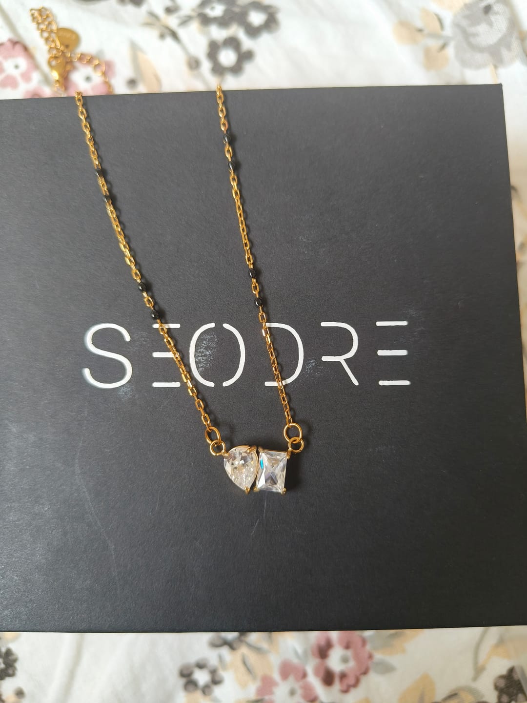 Customer photo review of Te Amo Mangalsutra