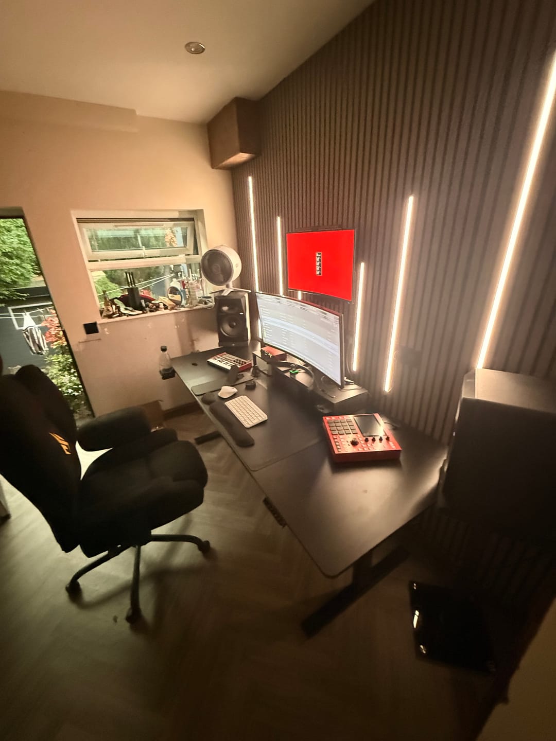 Customer photo review of Wall Panel LED Lighting Strip Kit