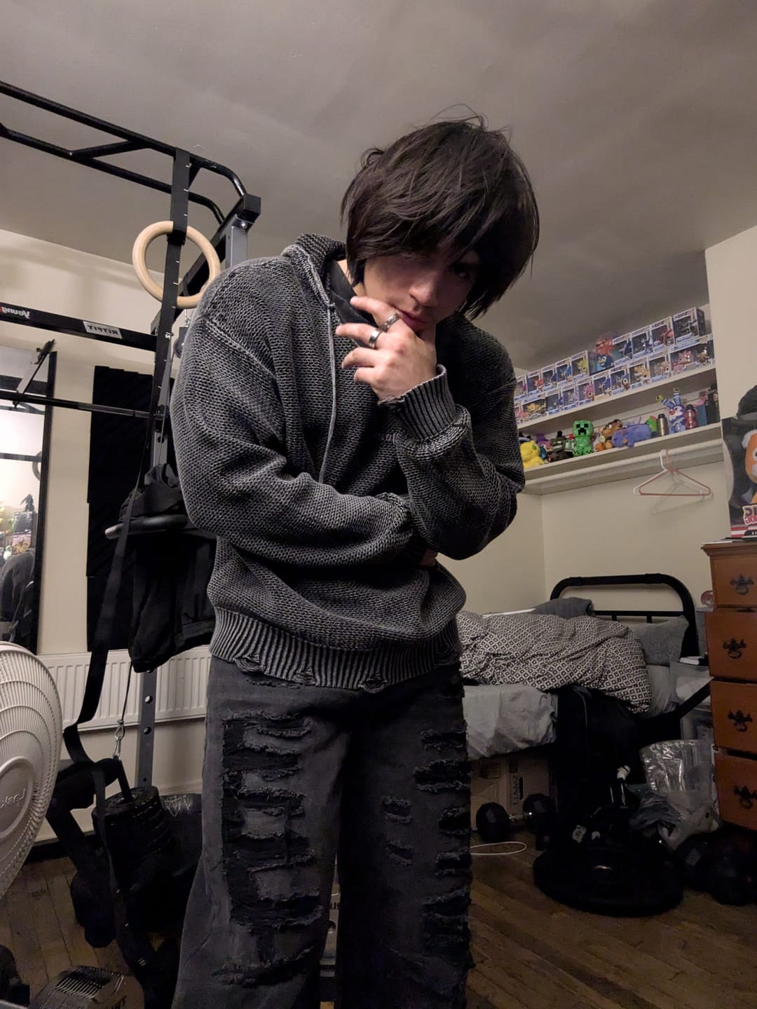 Customer photo review of 5229 - Rave Knit Hoodies