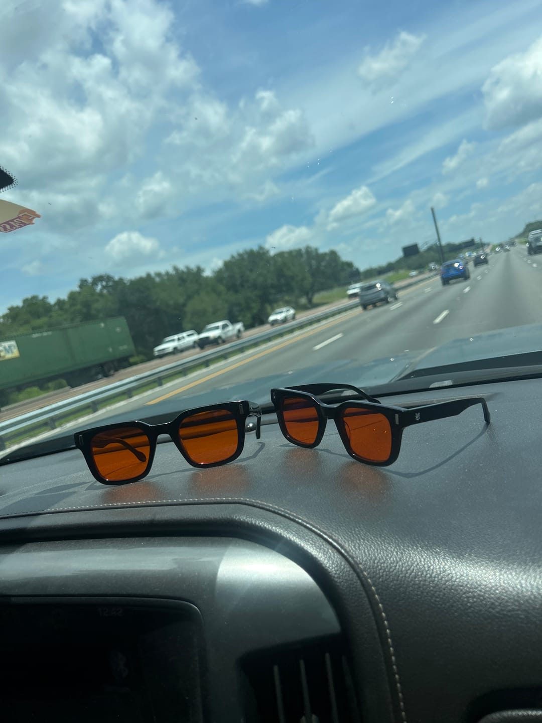 Customer photo review of THE ASTON BLUE LIGHT BLOCKERS 2.0