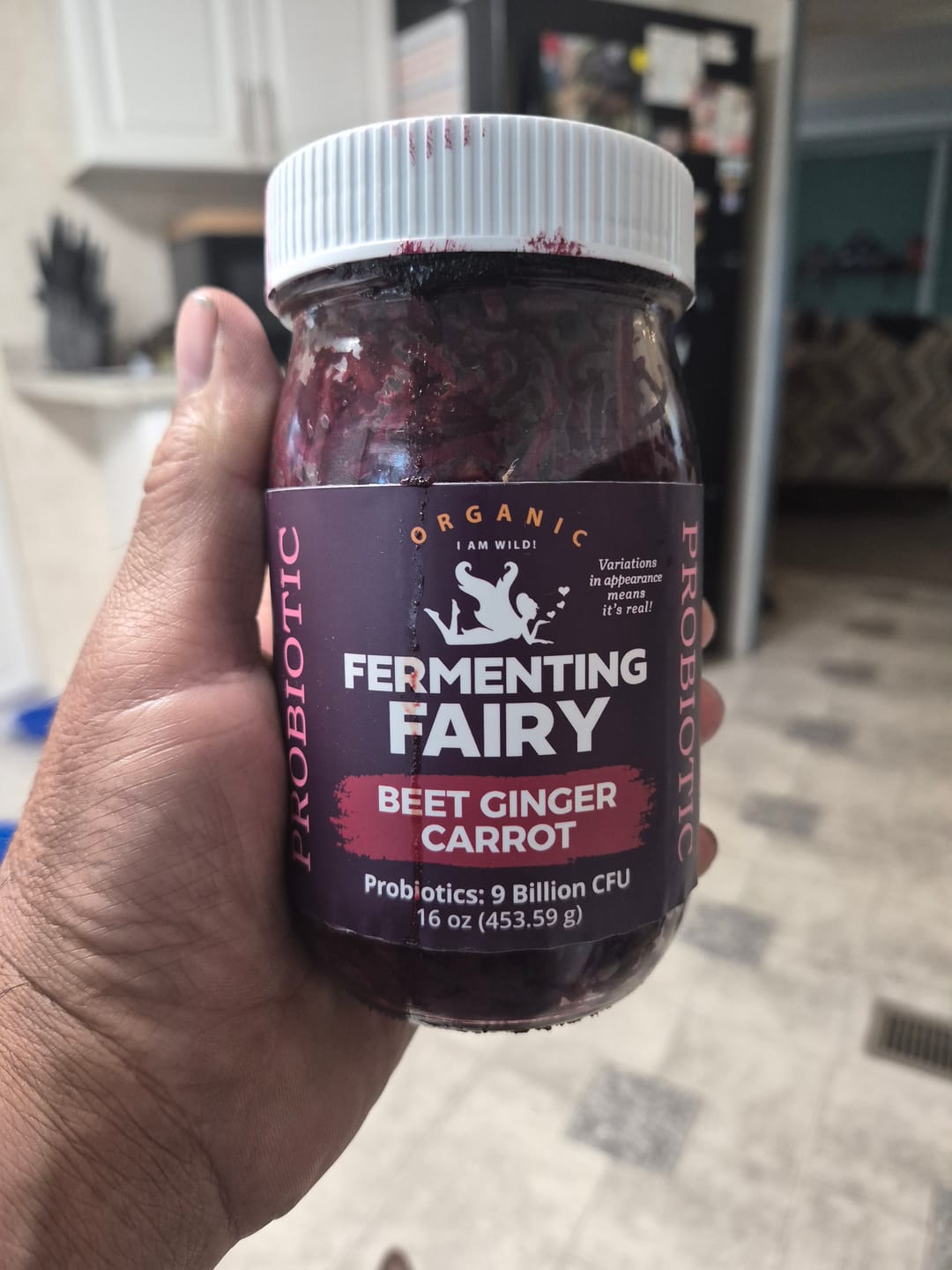 Customer photo review of Beet Ginger Carrot