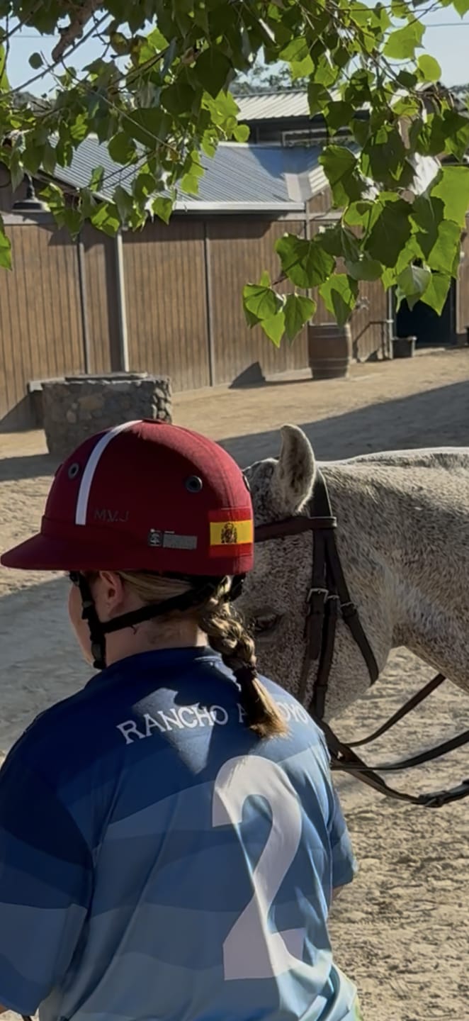 Customer photo review of Instinct Custom Polo Helmet