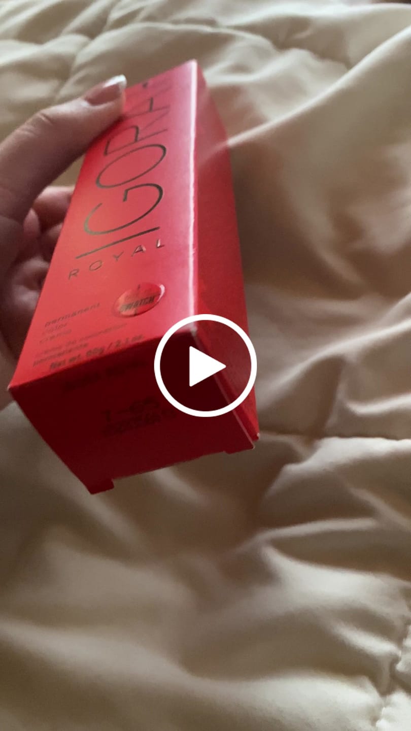 Customer video review of IGORA ROYAL - Coloración Permanente - 60ml