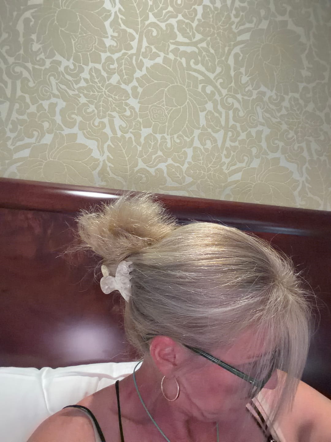 Customer photo review of Argan Oil Anti Frizz Conditioner Bar