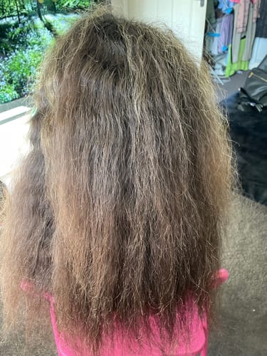 Customer photo review of At-home keratin treatment