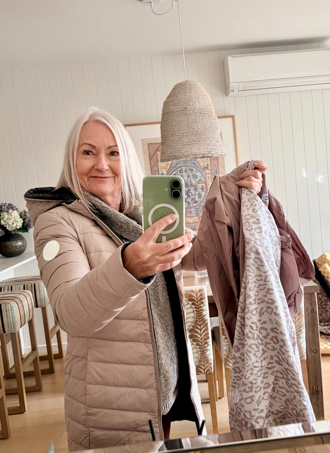Customer photo review of Ebony x Ivory Classic Parka™