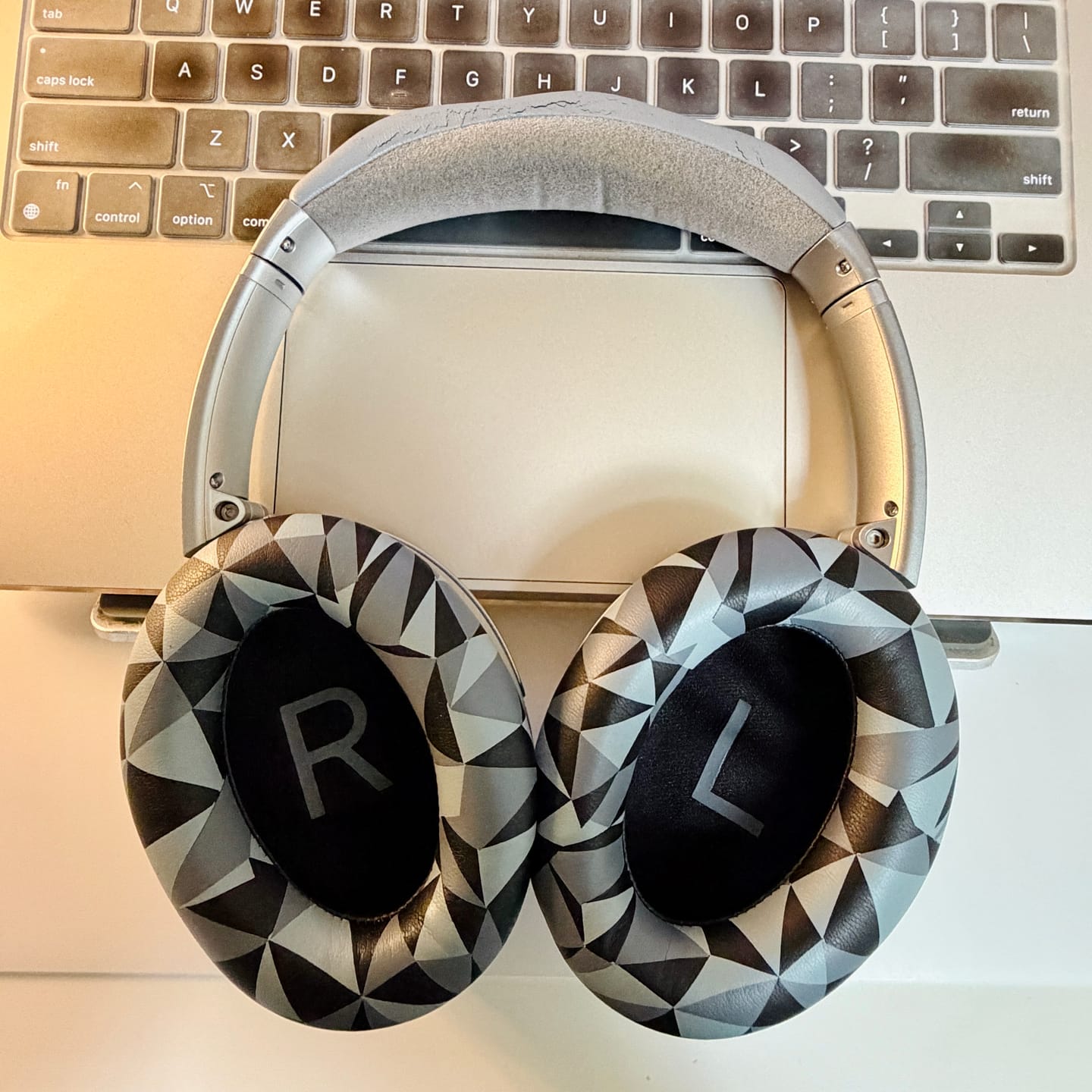 Customer photo review of Bose QC45 Replacement Ear Pads