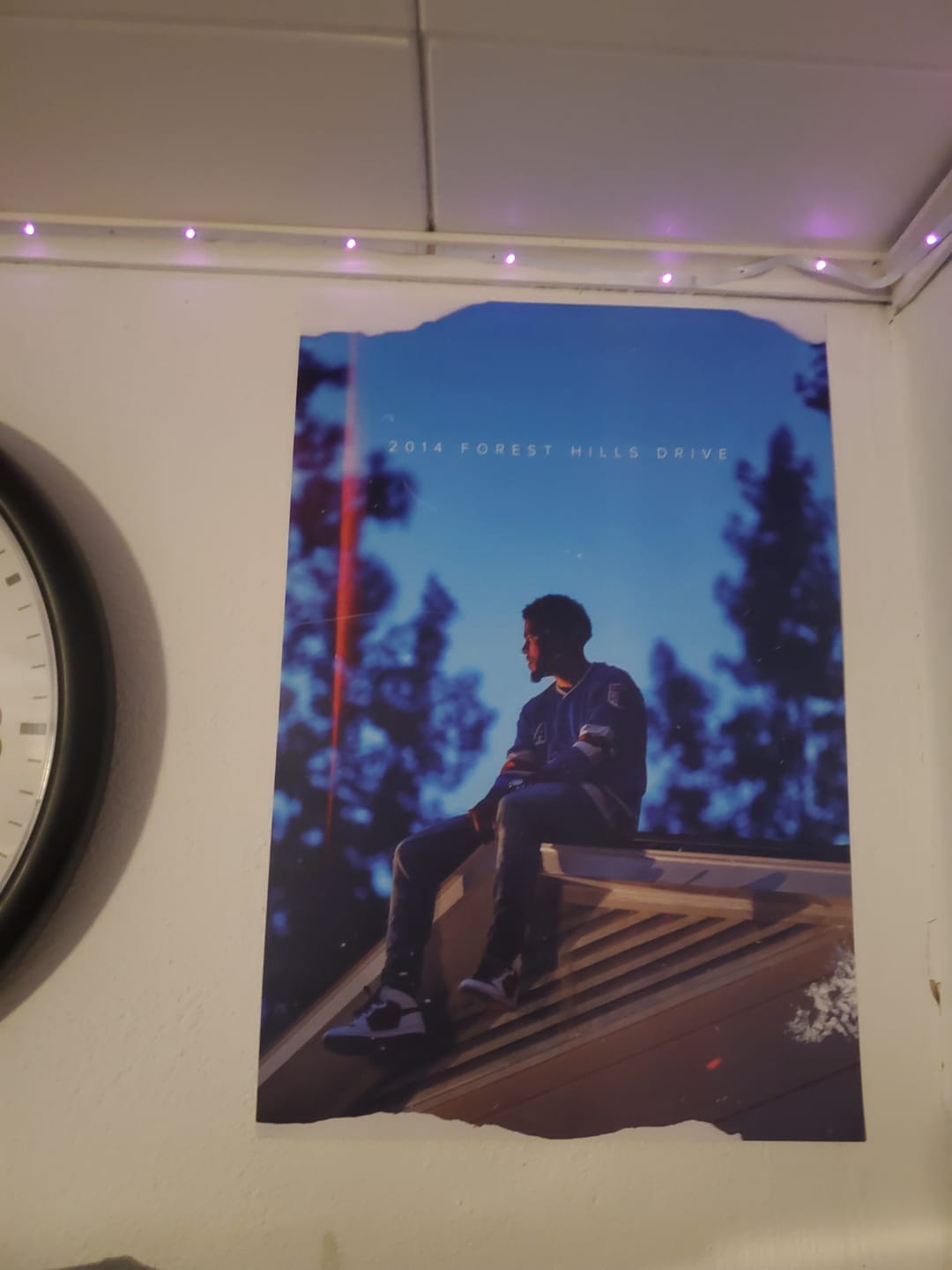 Customer photo review of J Cole '2014 Dreaming' Poster